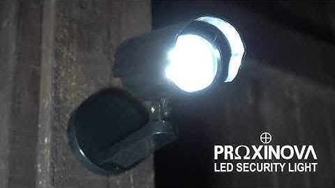 Proxinova™ Outdoor Wireless Dummy-Camera Motion Sensor Light Battery Power Security Light Waterproof