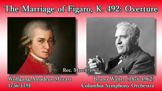 Mozart: The Marriage of Figaro Overture, Walter & ColumbiaSO