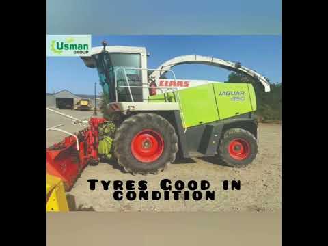 Claas Jaguar 850 With Champion Kamper 360