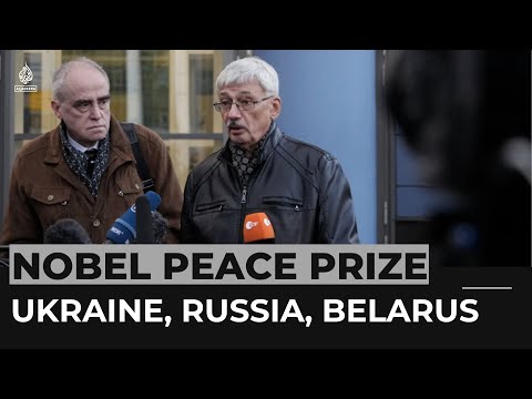 Nobel peace prize winners hailed for ‘outstanding courage'
