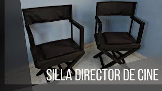 SILLA DIRECTOR DE CINE- CHAIR DIRECTOR. Project #3