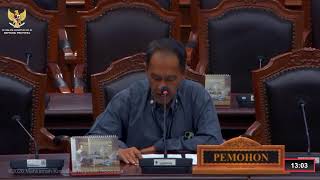Sidang Perkara Nomor 278/PUU-XXIV/2026. Rabu, 13 Agustus 2026.