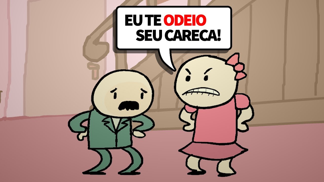 Eu-eu odeio esse jogo horrivel Meu amigo: então por que você joga