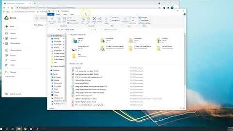 Moving Files from Hard Drive to Google Drive