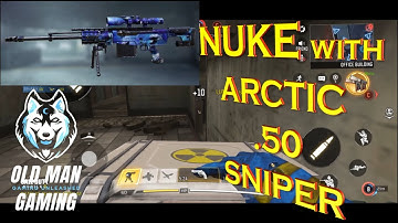 Nuke with ARCTIC .50 SNIPER Call of Duty Mobile - Part 3 of NUKE with SNIPERS CODM