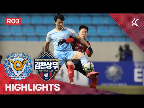 Daegu Gimcheon Sangmu Goals And Highlights