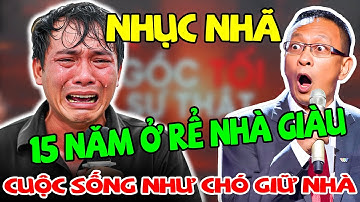 Tâm sự cùng Văn Sâm: 15 năm ở rể và bài học ĐẮT GIÁ
