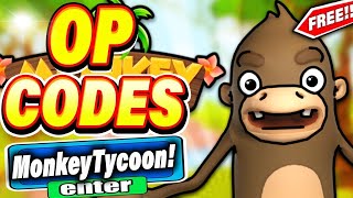 ALL NEW *SECRET CODES* IN ROBLOX MONKEY TYCOON (new codes in roblox Monkey Tycoon ) NEW