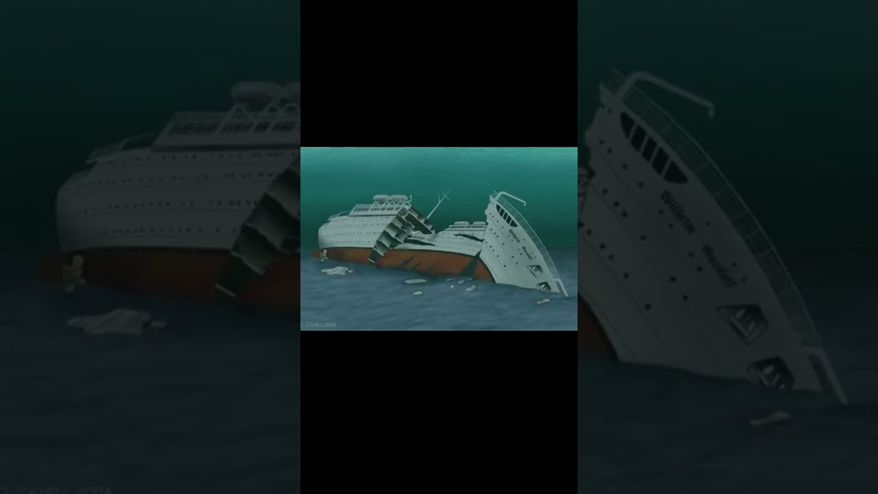 Ships Before An After Sinking Part 2 Lusitania Andrea Doria Wilhelm Gustloff Poseidon 