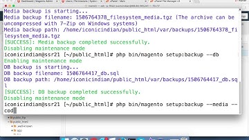 Magento2 Tutorials - Create backup, Upgrade data and other uses of Setup commands in Magento2