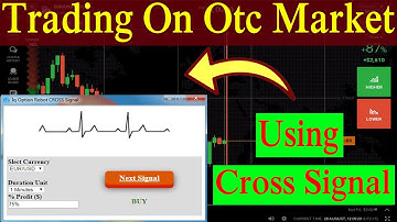 Trading On Otc Market Using IQ Option Robot Cross Signal