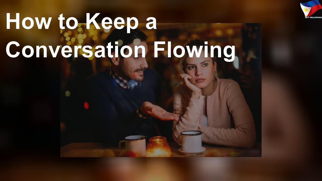 Coversation Flow How to keep a conversation flowing - YouTube