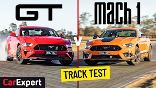 Ford Mustang Mach 1 v GT track test and performance review