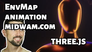 Replicating amazing midwam.com look with #threejs