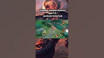 Tutorial Simple Gusion combo 2025 #shorts #shortvideo #mobilelegends #gusion