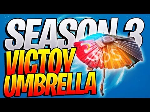 Fortnite Chapter 2 Season 3 Victory Umbrella Fortilla Flier