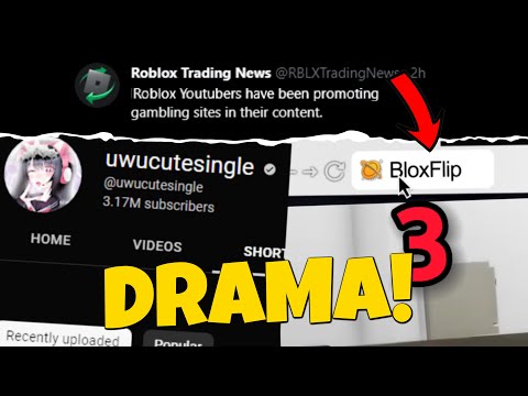 Roblox Gambling Bloxflip Drama.. 