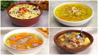 МАМИНЫ СУПЫ - 4 рецепта простых и самых вкусных супов от Всегда Вкусно!