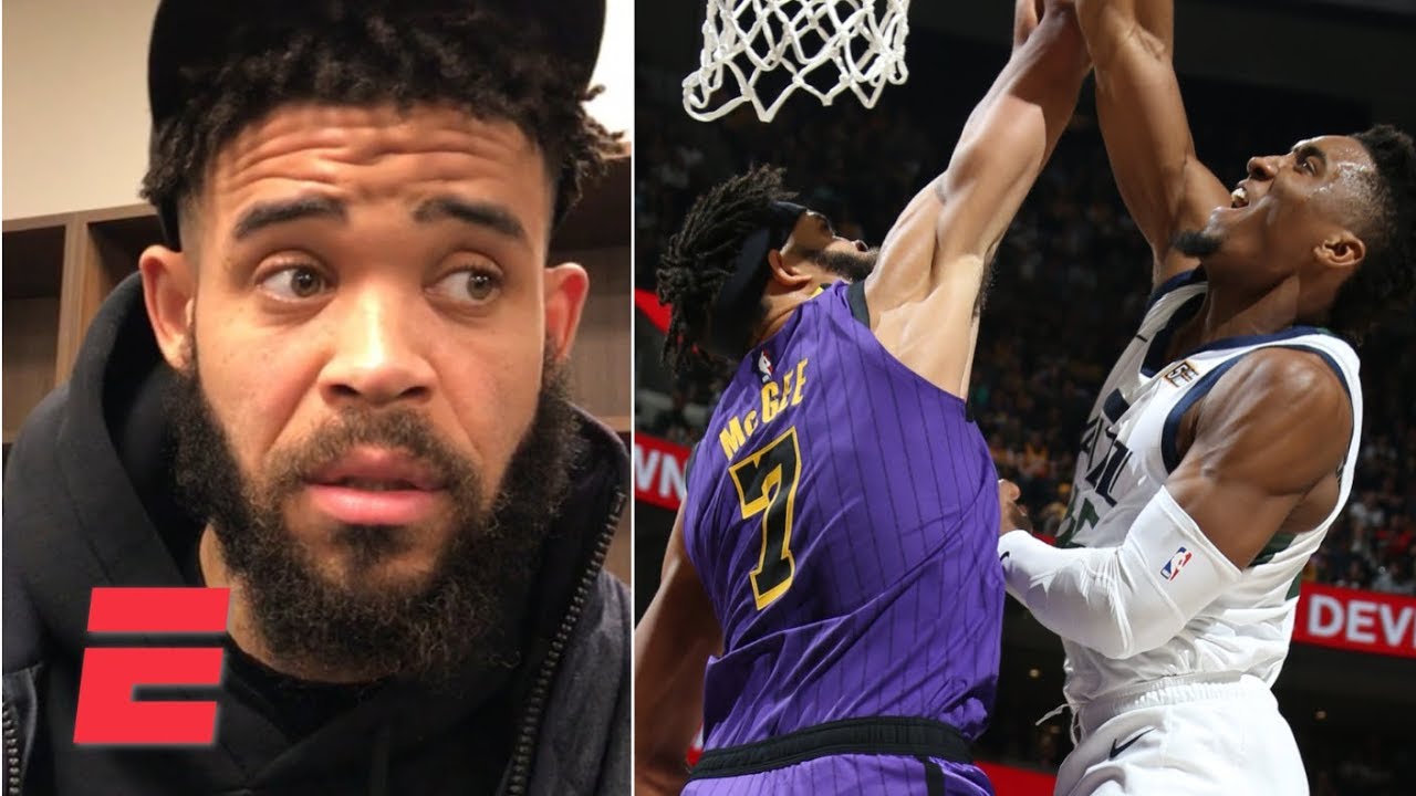 JaVale McGee doesn’t mind getting dunked on by Donovan Mitchell | NBA ...