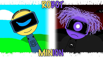 My Sprunki OC: Robot Minion (Stuart)