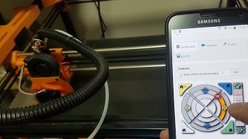 MRR ESPA controlled via webUI on phone (ESP32+Marlin+ESP3D webUI)