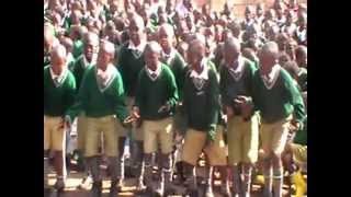 World Hope Academy Grade 5 pupils perform a poem (My dreams come true)