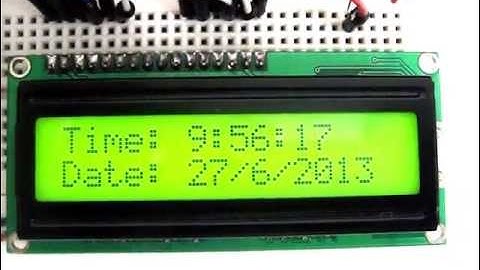 DS1307 Real Time Clock (RTC)