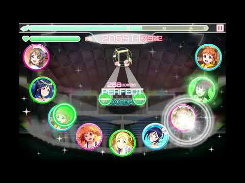 【スクフェス】 ふたりハピネス [MASTER] FULL COMBO (判定強化なし)