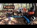 Pajero Towing Off road and secret camp intro