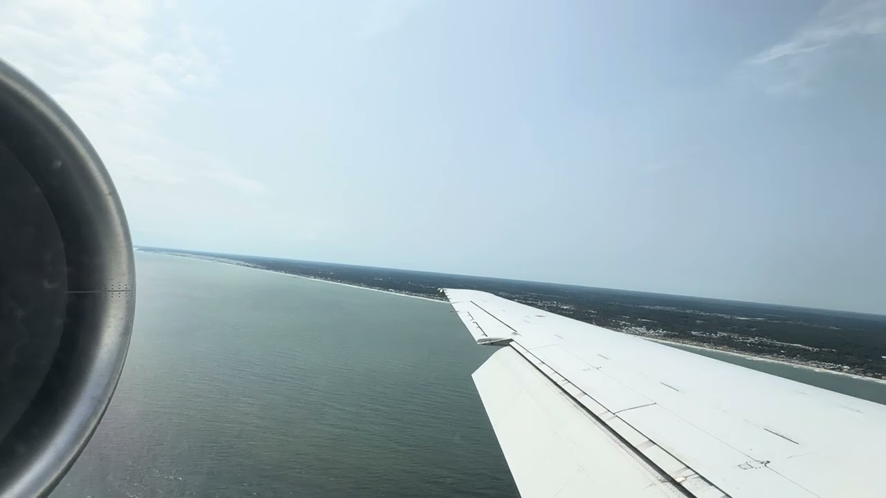 Delta Boeing 717 approach and landing into Myrtle Beach (MYR)