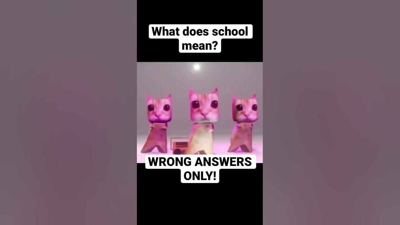 what-does-school-mean-wrong-answers-only-shorts-youtube