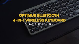Meet the most versatile productivity partner | Optimus Bluetooth 4 in 1 Keyboard screenshot 1