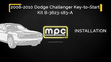 mpc | Remote Start Installation for 2008-2010 Dodge Challenger - Key-to-Start - Gas