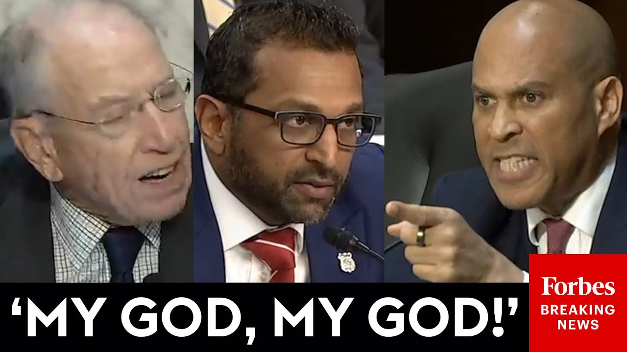 BREAKING NEWS: All Hell Breaks Loose Between Booker & Patel Causing Grassley To Break It Up