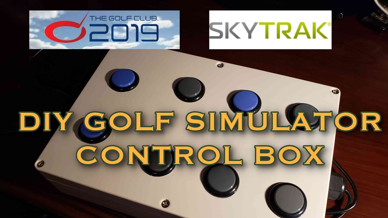 DIY Golf Simulator Control Box - New CHEAPER Control Card with 