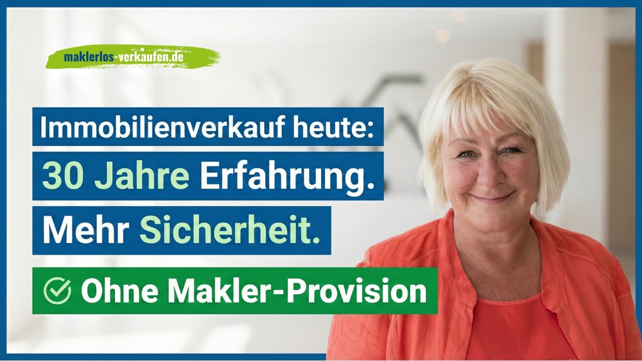 Immobilienverkauf heute: 30 Jahre Erfahrung. Mehr Sicherheit. Ohne Makler-Provision