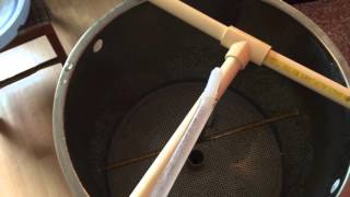Fly sparging with the Grainfather.
