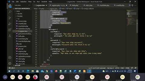 Hướng dẫn sử dụng HTML form, Jquery và PHP để nhập dữ liệu vào MySQL