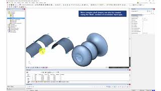Input of 2D Members shells