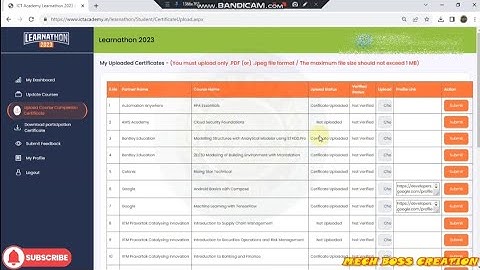 How to get ICTAcademy Learnathon + NPTEL Certificate in Tamil More Details Available in Description👇