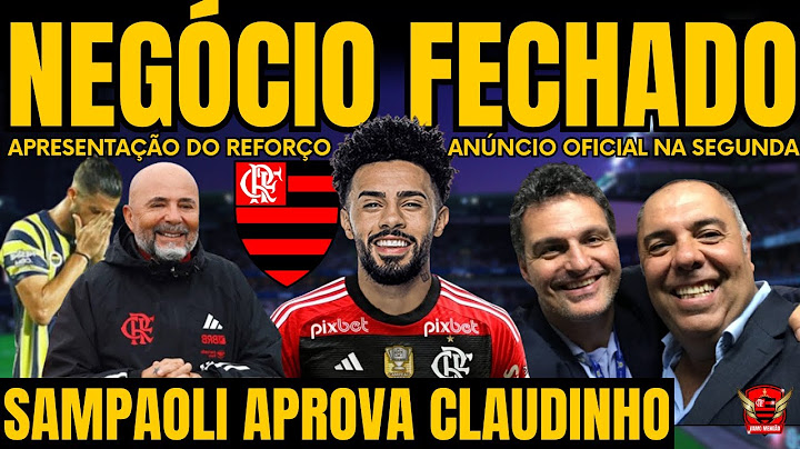 NEGÓCIO FECHADO NO FLAMENGO! CLAUDINHO APROVADO, REFORÇO SE APRESENTA, MERCADO DA BOLA DO FLAMENGO