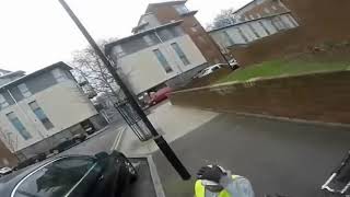 AMAZING!! IDIOTS Cyclists on Road Compilation part 1