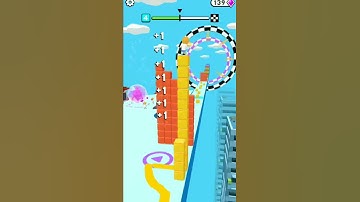 Cube Surfer Gameplay Walkthrough (İOS,Android) - Level 3 #Shorts