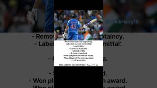 Removed From Captaincy… Returned As A Champion! 🦅👑 #Hitman #rohitsharma #shortsfeed #youtubeshorts