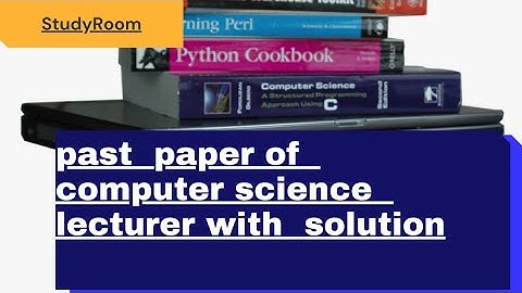 Past paper of lecturer Computer Science|| PPSC || 2015