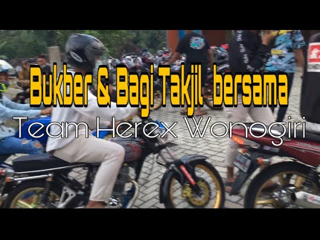 Team Herex Wonogiri bagi Takjil & Bukber class=