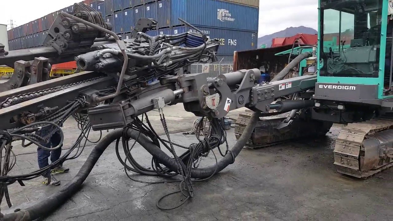 [ Winwin Used Machinery ] Used drilling rig Everdigm ECD45E 2013yr For sale