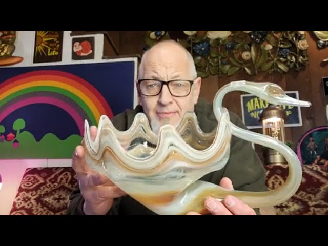 【希少】ヴィンテージ ART glass STENHYTAA W.W. 希少】ヴィンテージ ART glass STENHYTAA W.W. Rare Vintage Art