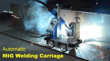 Perfect Welding Made Easy: Automatic MIG Welding Carriage