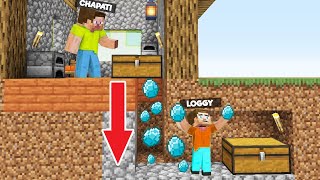 LOGGY STEALING MY DIAMONDS??? | MINECRAFT